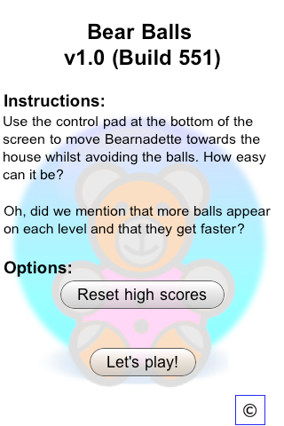 Screenshot Bear Balls Screenshot Bear Balls